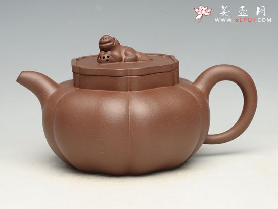 紫砂壶图片：狮球  容量：450cc - 宜兴紫砂壶网