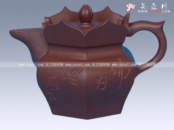 紫砂壶图片：僧帽壶 - 宜兴紫砂壶网