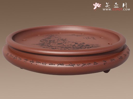 紫砂壶图片：《顶天立地》茶海 ... - 宜兴紫砂壶网