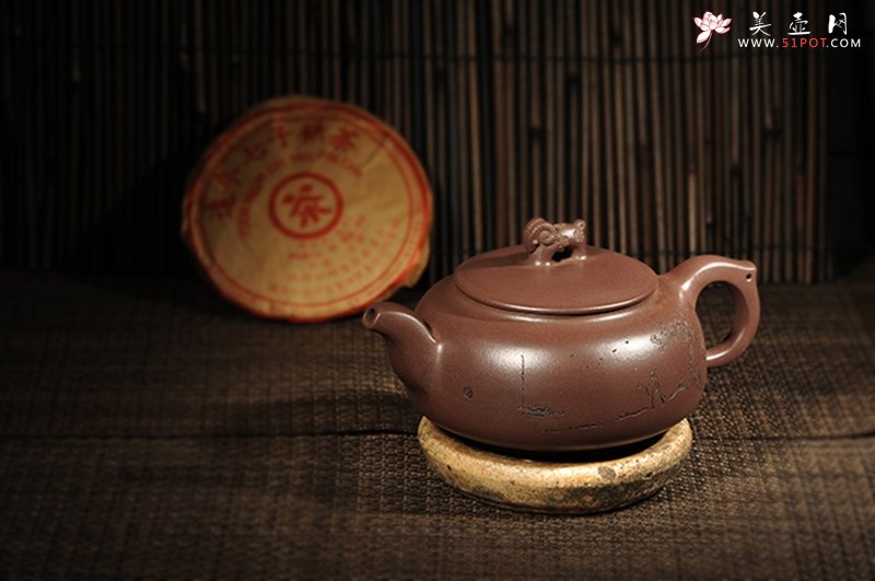 紫砂壶图片：喜气洋洋 - 宜兴紫砂壶网