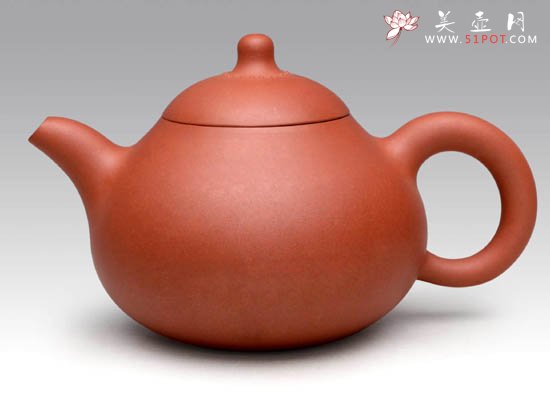 紫砂壶图片：玉乳  泥料：原矿清水泥  容量：300CC - 宜兴紫砂壶网