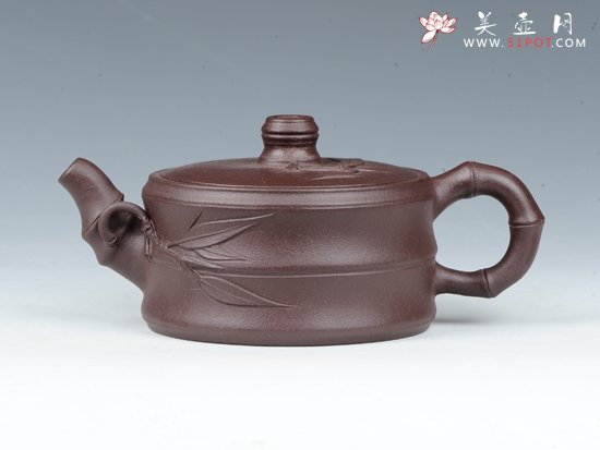 紫砂壶图片：小竹段 - 宜兴紫砂壶网