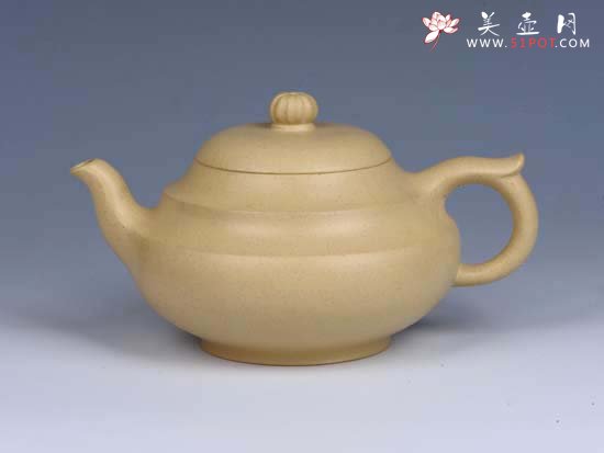 紫砂壶图片：- 本山绿泥步步高 - - 宜兴紫砂壶网