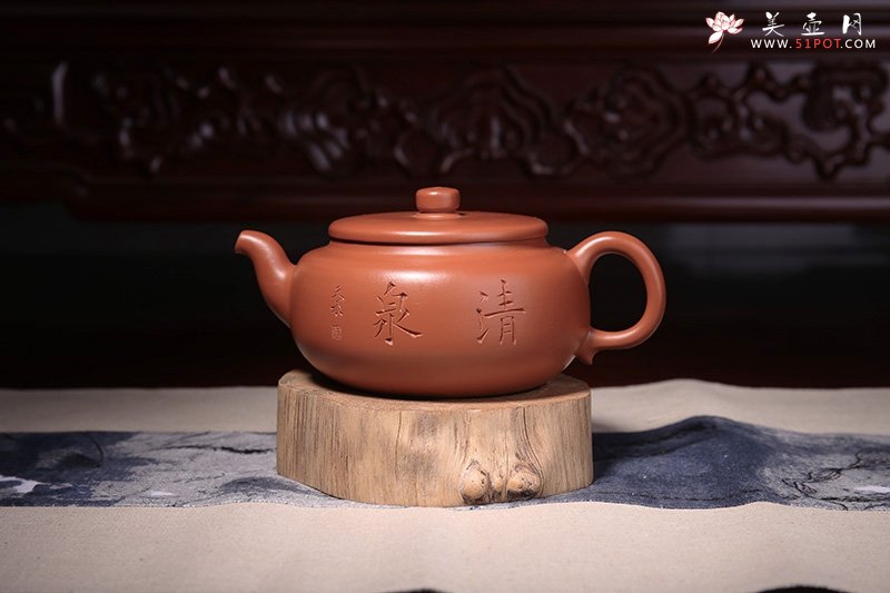 紫砂壶图片：清泉 - 宜兴紫砂壶网