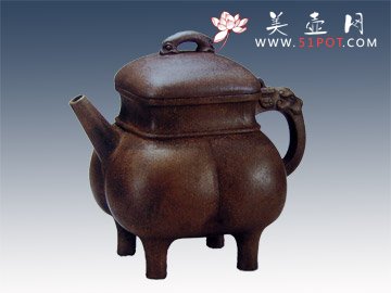紫砂壶图片：瓦菱壶 - 宜兴紫砂壶网