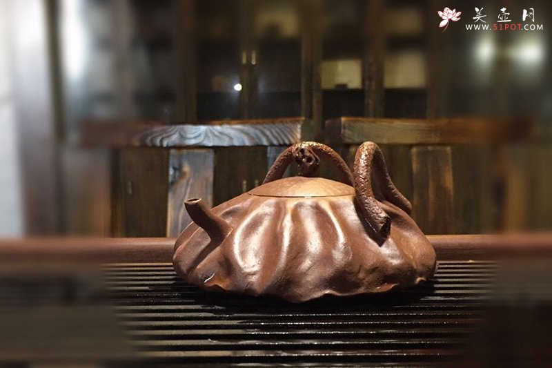 紫砂壶图片：手捏系列之洗 - 宜兴紫砂壶网