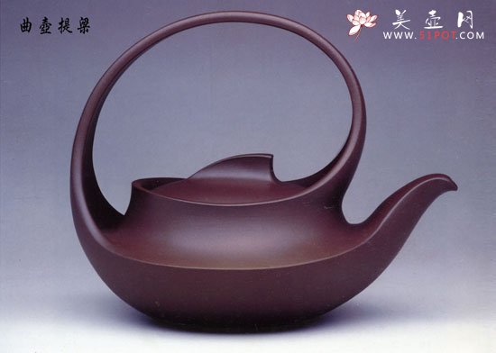 紫砂壶图片：曲壶 - 宜兴紫砂壶网