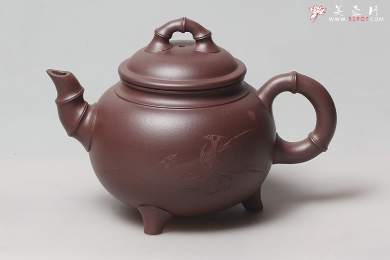 紫砂壶图片：足鼎 - 宜兴紫砂壶网