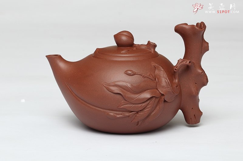 紫砂壶图片：桃情 - 宜兴紫砂壶网