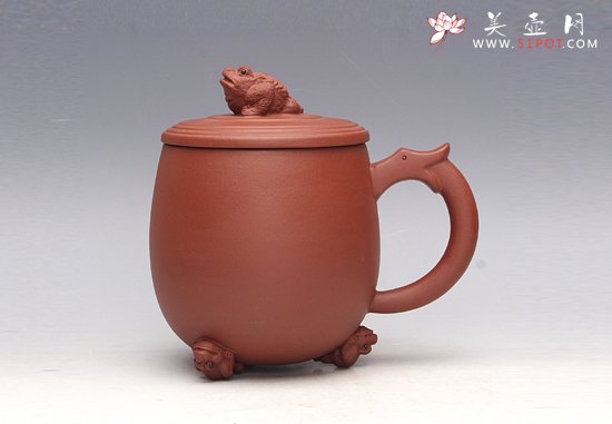 紫砂壶图片：三脚金蟾 - 宜兴紫砂壶网