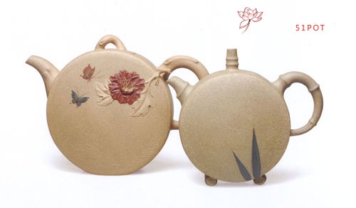紫砂壶图片：花好月圆 - 宜兴紫砂壶网