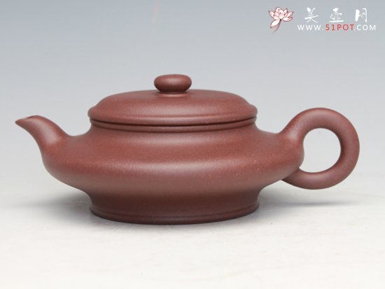 紫砂壶图片：小虚扁 - 宜兴紫砂壶网