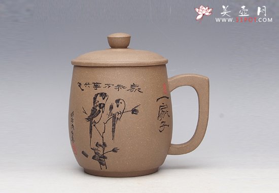 紫砂壶图片：一家子 - 宜兴紫砂壶网