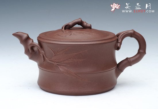 紫砂壶图片：竹段 - 宜兴紫砂壶网