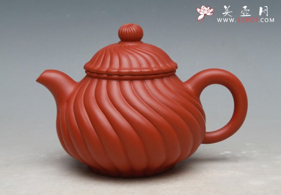 紫砂壶图片：朱泥潘壶 - 宜兴紫砂壶网