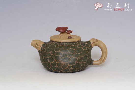 紫砂壶图片：双色供春 - 宜兴紫砂壶网