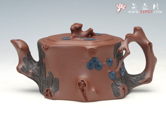 紫砂壶图片：松桩 - 宜兴紫砂壶网