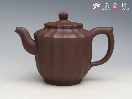 紫砂壶图片：稀菊 副本 - 宜兴紫砂壶网