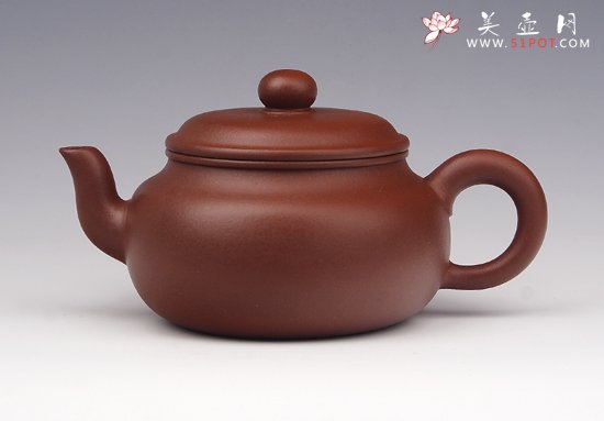 紫砂壶图片：大亨鼓容量：450cc - 宜兴紫砂壶网