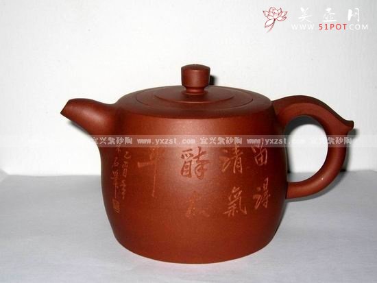 紫砂壶图片：井栏壶 - 宜兴紫砂壶网