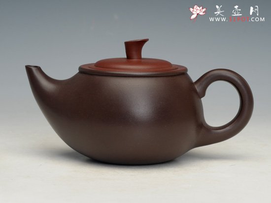 紫砂壶图片：双色玉韵 - 宜兴紫砂壶网