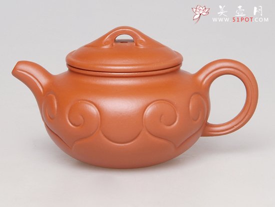 紫砂壶图片：仿古如意 - 宜兴紫砂壶网