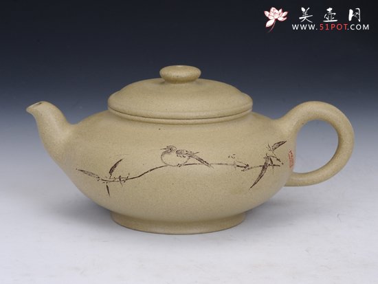 紫砂壶图片：宫灯 - 宜兴紫砂壶网