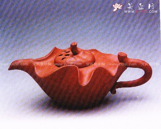 紫砂壶图片：莲子壶 - 宜兴紫砂壶网