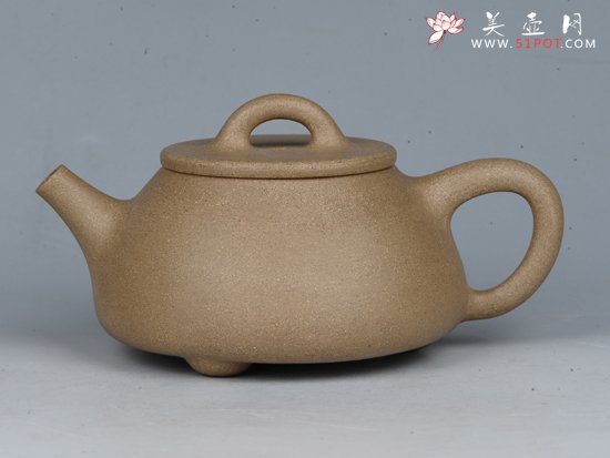 紫砂壶图片：子冶（全手工） 容量：200cc  泥料：老段泥 - 宜兴紫砂壶网