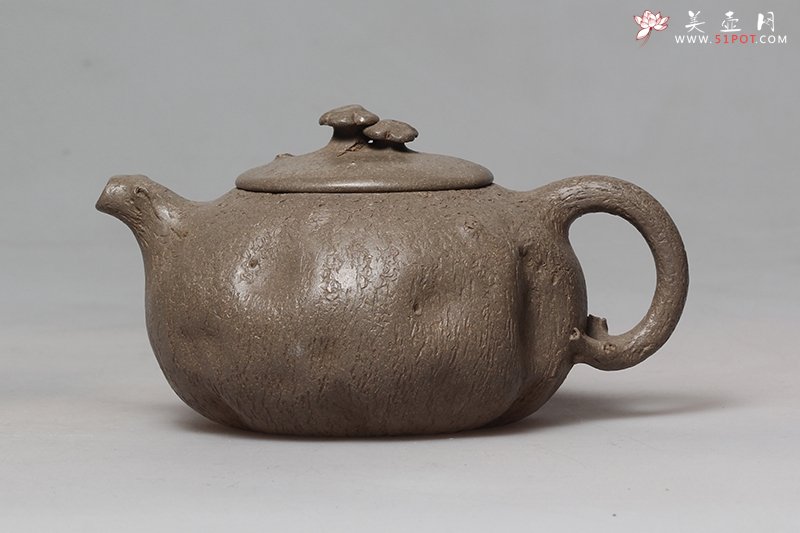 紫砂壶图片：灵芝供春 - 宜兴紫砂壶网