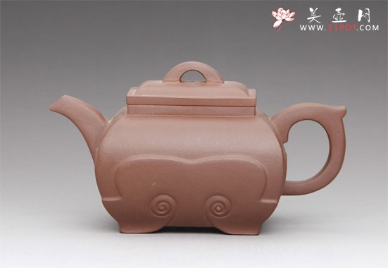 紫砂壶图片：四季如意 - 宜兴紫砂壶网