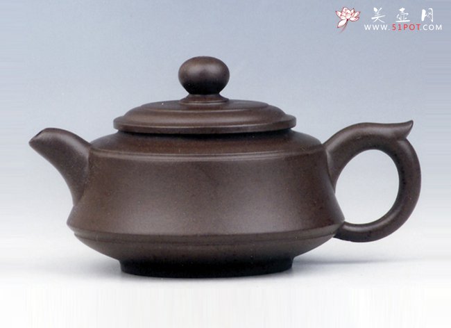 紫砂壶图片：全福 350CC - 宜兴紫砂壶网