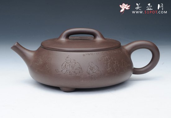 紫砂壶图片：春风日照 - 宜兴紫砂壶网