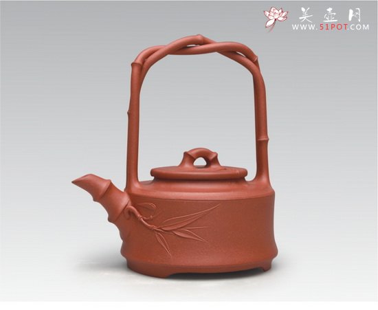 紫砂壶图片：竹提 - 宜兴紫砂壶网