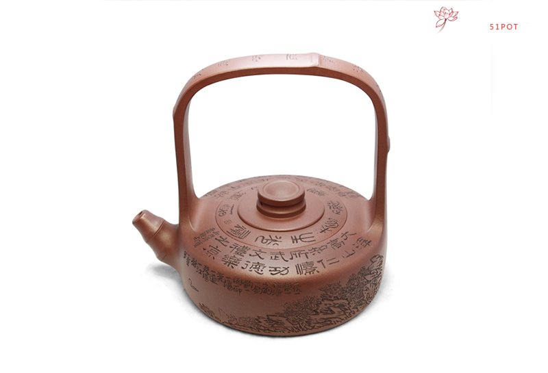 紫砂壶图片：竹露生香 - 宜兴紫砂壶网