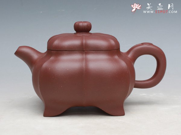 紫砂壶图片：天香 紫泥 350... - 宜兴紫砂壶网