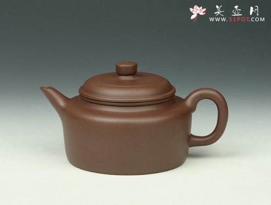 紫砂壶图片：寿珍德钟 - 宜兴紫砂壶网