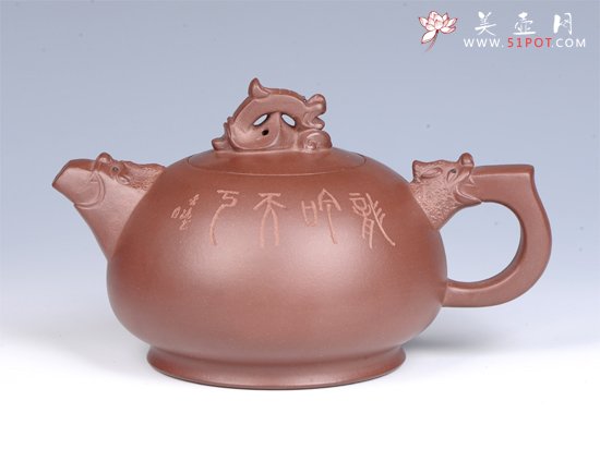 紫砂壶图片：- 龙头老大 - - 宜兴紫砂壶网