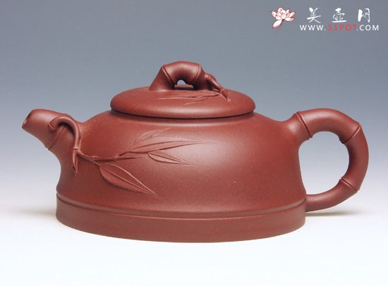 紫砂壶图片：竹韵 - 宜兴紫砂壶网