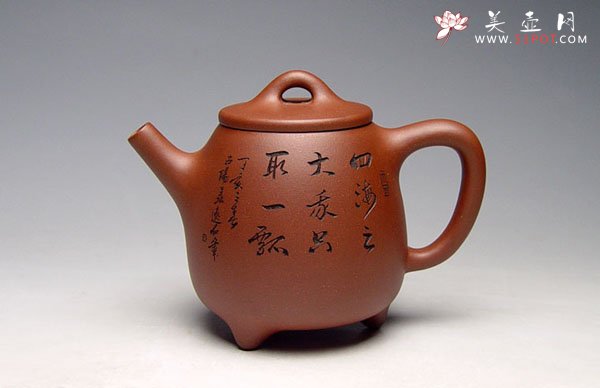 紫砂壶图片：高石瓢 - 宜兴紫砂壶网