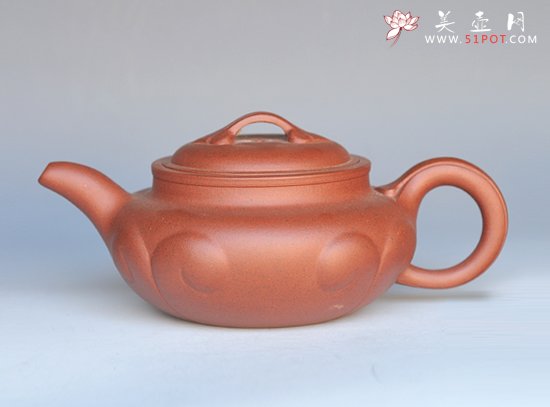 紫砂壶图片：仿古如意 - 宜兴紫砂壶网