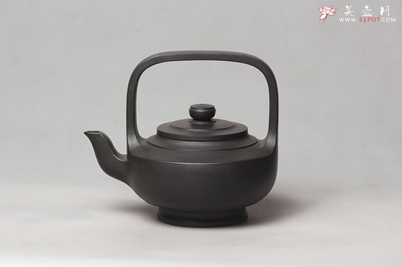 紫砂壶图片：君伟提梁 - 宜兴紫砂壶网