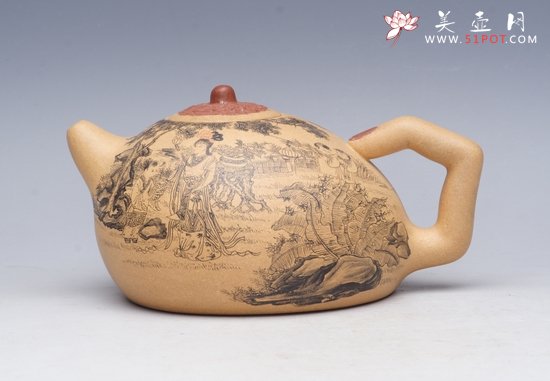 紫砂壶图片：贵妃壶 - 宜兴紫砂壶网