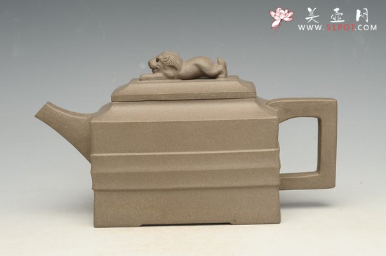 紫砂壶图片：青狮 - 宜兴紫砂壶网