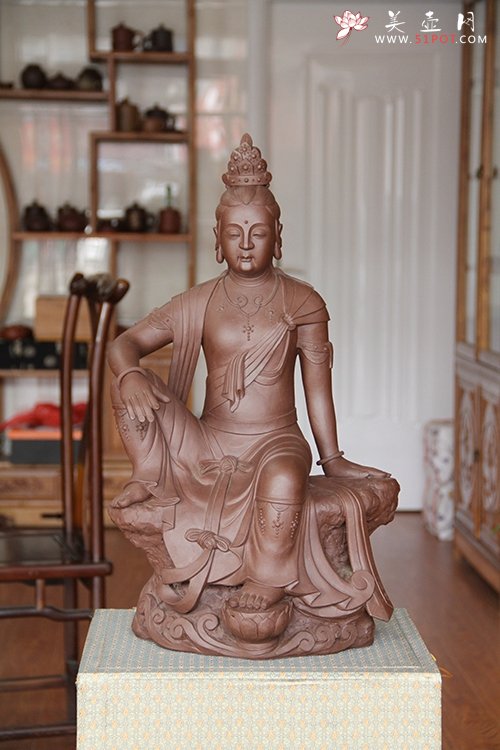 紫砂壶图片：南海观音 - 宜兴紫砂壶网