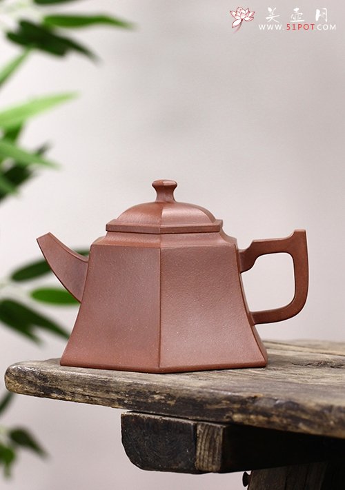 紫砂壶图片：六方醒晓 - 宜兴紫砂壶网