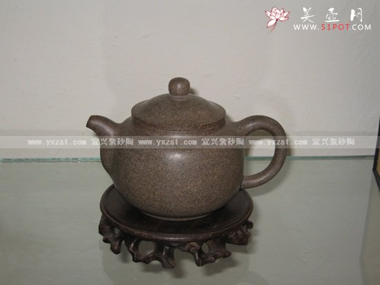 紫砂壶图片：圆肩壶 - 宜兴紫砂壶网