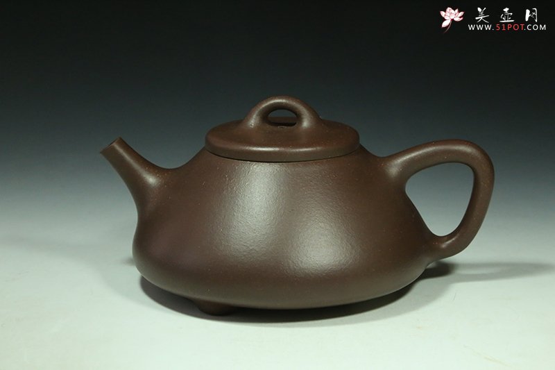 紫砂壶图片：子冶石瓢 - 宜兴紫砂壶网