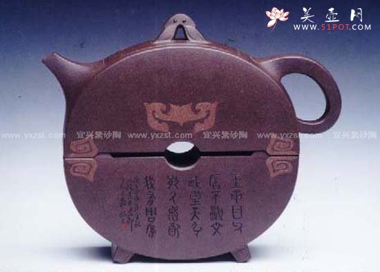 紫砂壶图片：大雄宝璜壶 - 宜兴紫砂壶网