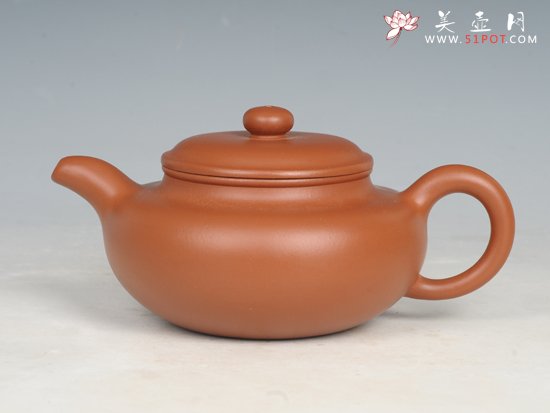 紫砂壶图片：朱泥全手工仿古 - 宜兴紫砂壶网
